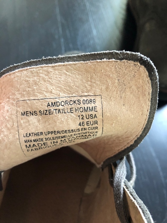 Grey/Blue Chukka Boots